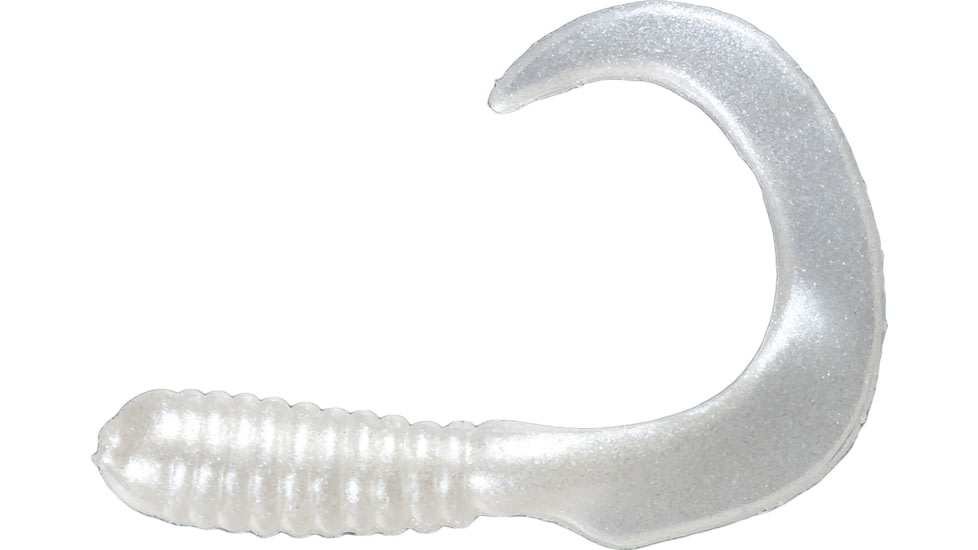 Jerry's Lures Assault Grub, 20, 2in, Pearl, 72010