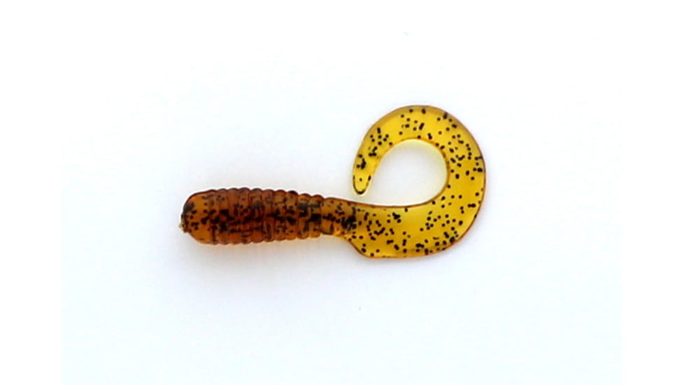 Jerry's Lures Assault Grub, 20, 2in, Rootbeer, 72014