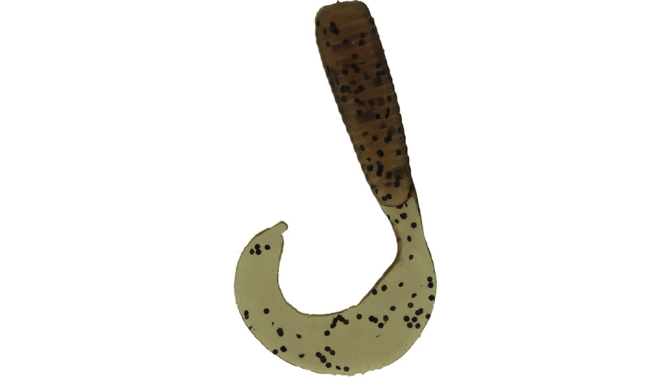 Jerry's Lures Assault Grub, 10, 3in, Mocha Copper, 73178
