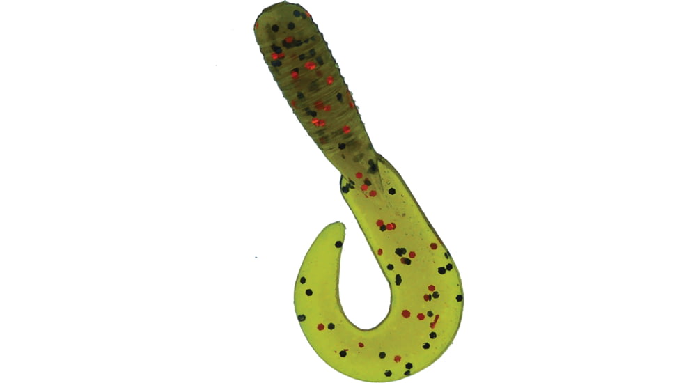 Jerry's Lures Assault Grub, 10, 5in, Grass Frog, 75192
