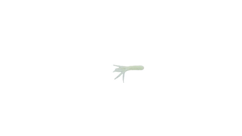 Jerry's Lures Mini Skirt Minnow, 20, 1 1/2in, Glow Minnow, Glow Minnow, 81923