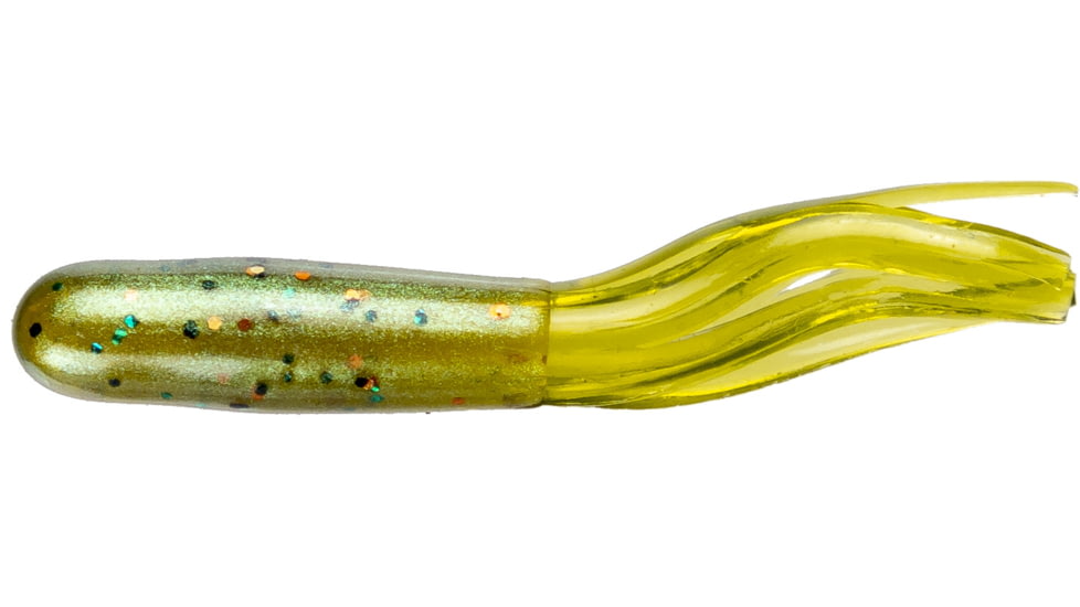 Jerry's Lures Mini Skirt Soft Bait, 20, 1 1/2in, Changeable Body/Moss Skirt, 81041