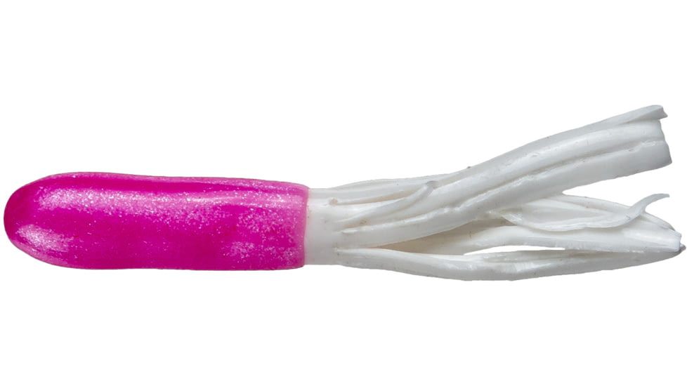 Jerry's Lures Mini Skirt Soft Bait, 20, 1 1/2in, Pink/White, Pink/White, 81198