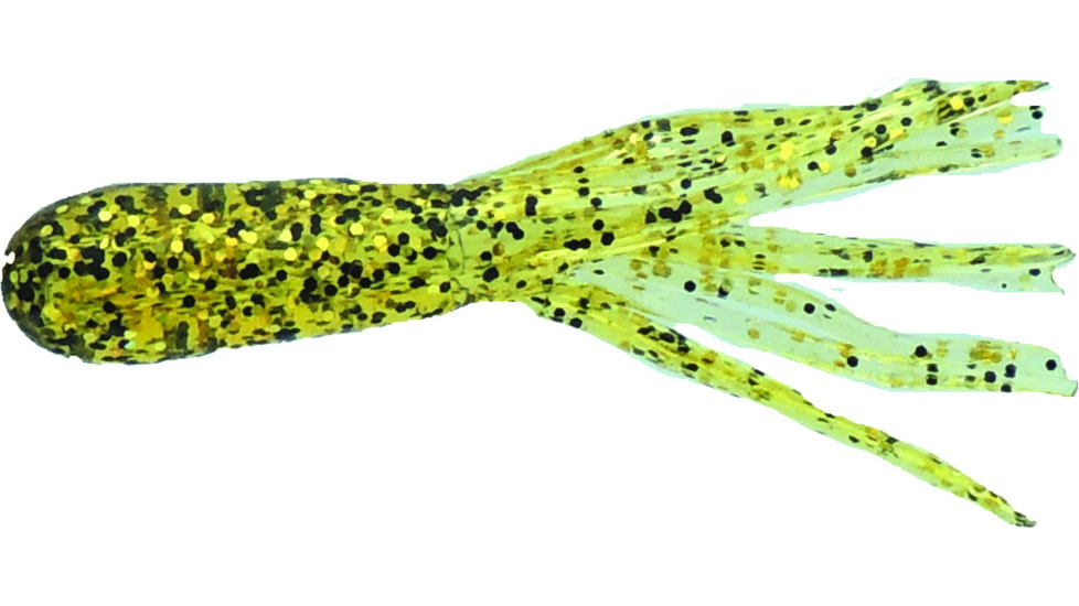 Jerry's Lures Mini Skirt Soft Bait, 20, 1 1/2in, Pumpkin Gold Mf, 81008