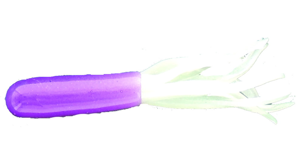 Jerry's Lures Mini Skirt Soft Bait, 20, 1 1/2in, Purple/Pearl, 81058