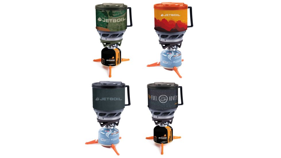 Jet Boil MiniMo 6000 BTU/h / 1.75 kW Personal Backpacking Stove Cooking System