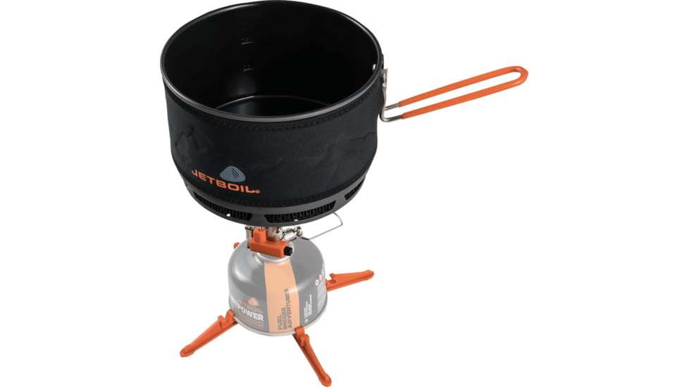 Jetboil Ceramic FluxRing Cook Pot Carbon, 1.5l, CRCPT15