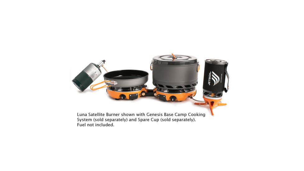 Jetboil Luna Satellite Burner, Orange, LNA