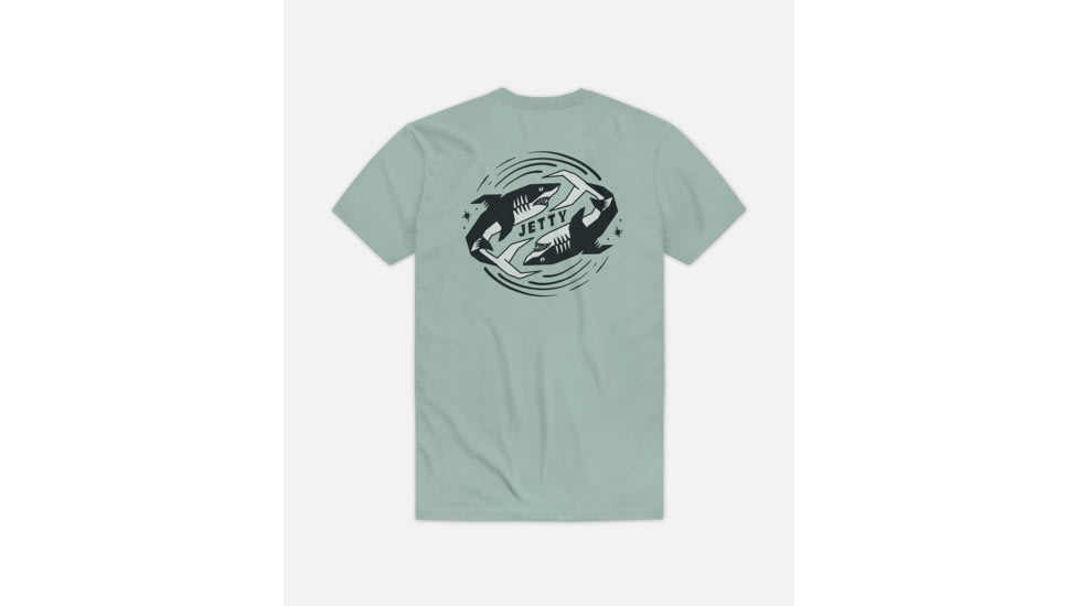 Jetty Backflip Tee - Mens, Mint, Small, 26553