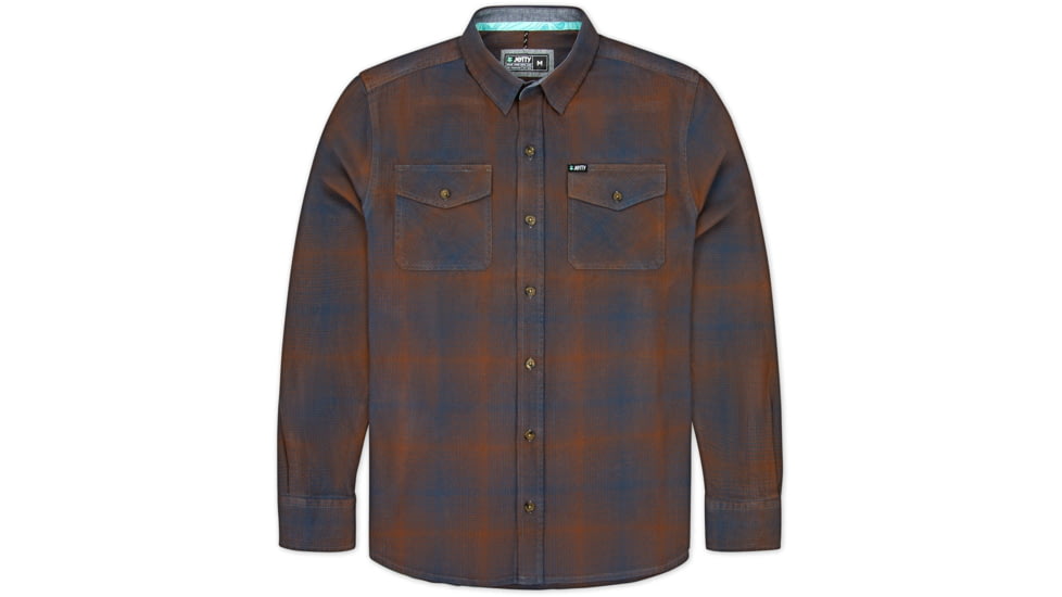 Jetty Breaker Flannel - Men's, Large, Indigo, F21BREA-MFIND-L