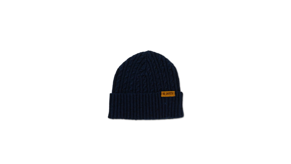 Jetty Cleat Beanie, Navy, One Size, 28350