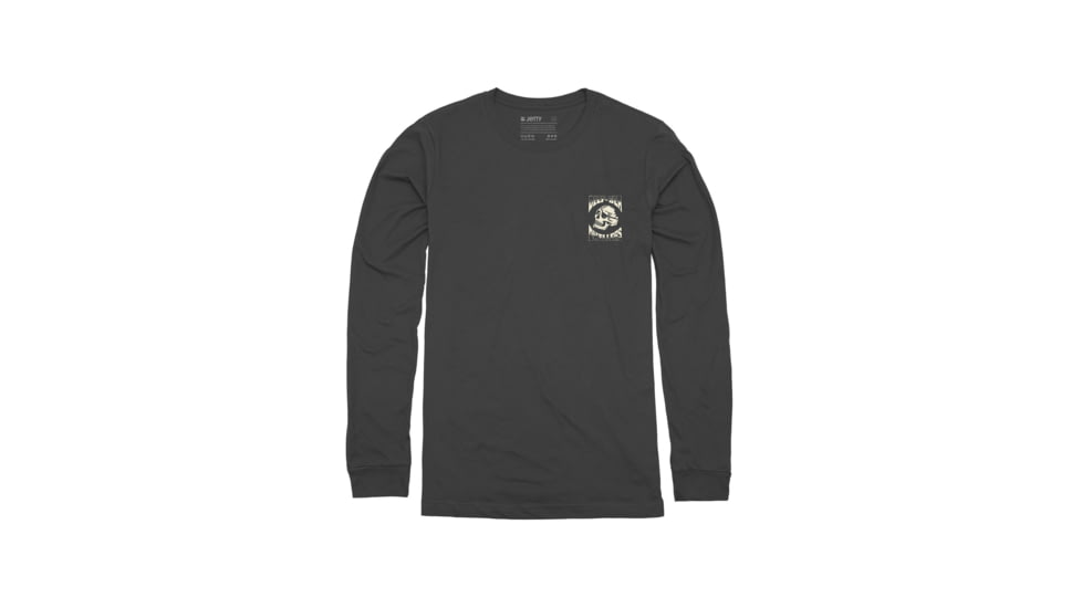Jetty Dweller Long Sleeve Tee - Mens, Charcoal, Large, 26410