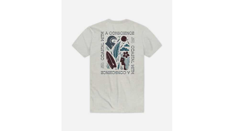 Jetty Essence Tee - Mens, Heather Grey, Small, 26138