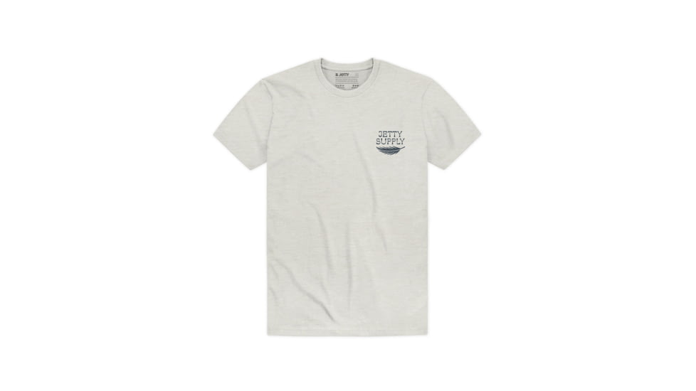 Jetty Essence Tee - Mens, Heather Grey, Small, 26138