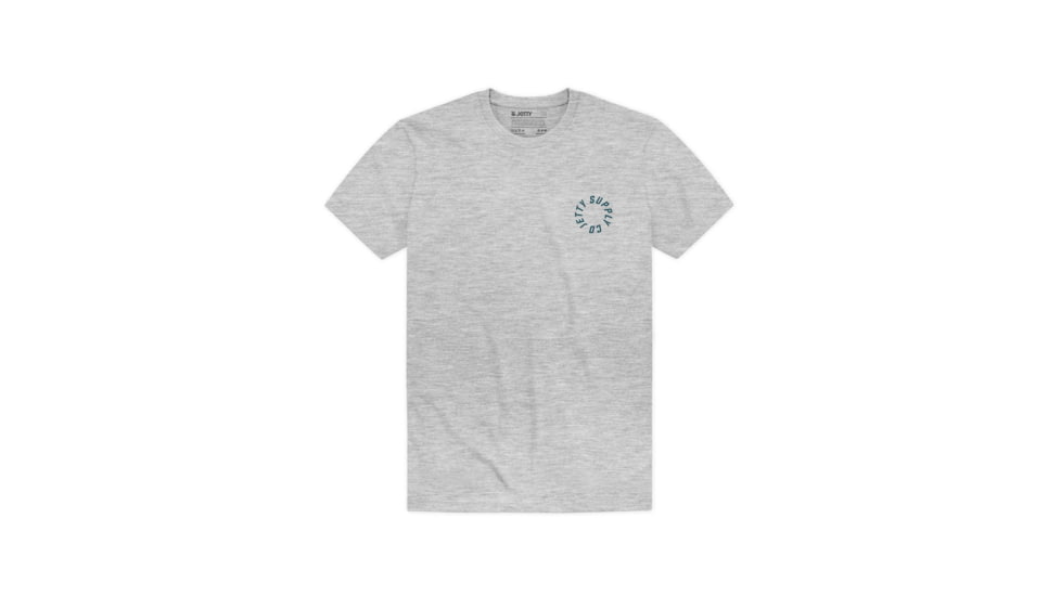 Jetty Grom Mackerel Tee - Kids, Heather Grey, YM, 26622