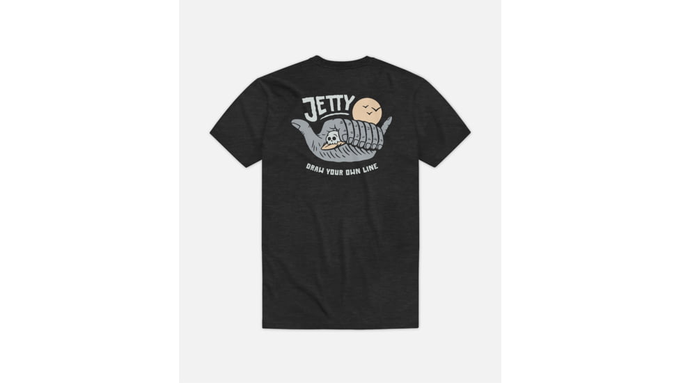 Jetty Grom Shaka Tee - Kids, Charcoal, YL, 26614