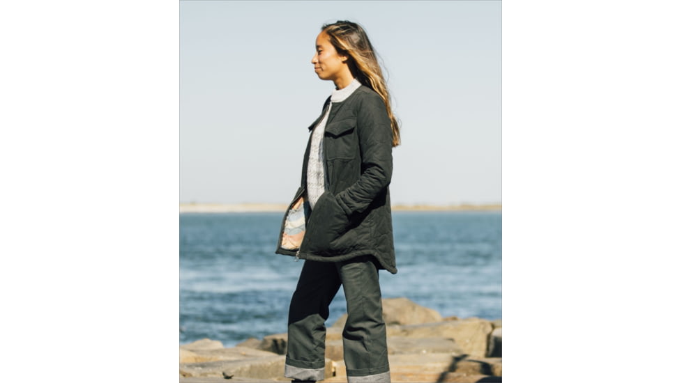 Jetty Hawser Jacket - Womens, Carbon, Large, 28837