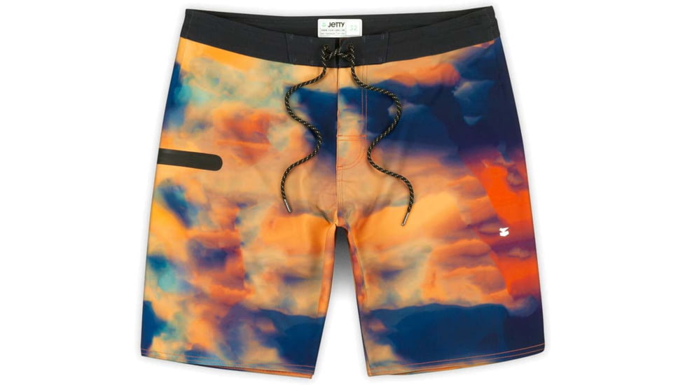 Jetty Holyoke Performance Boardshort - Mens, Sunset, 32, 31858