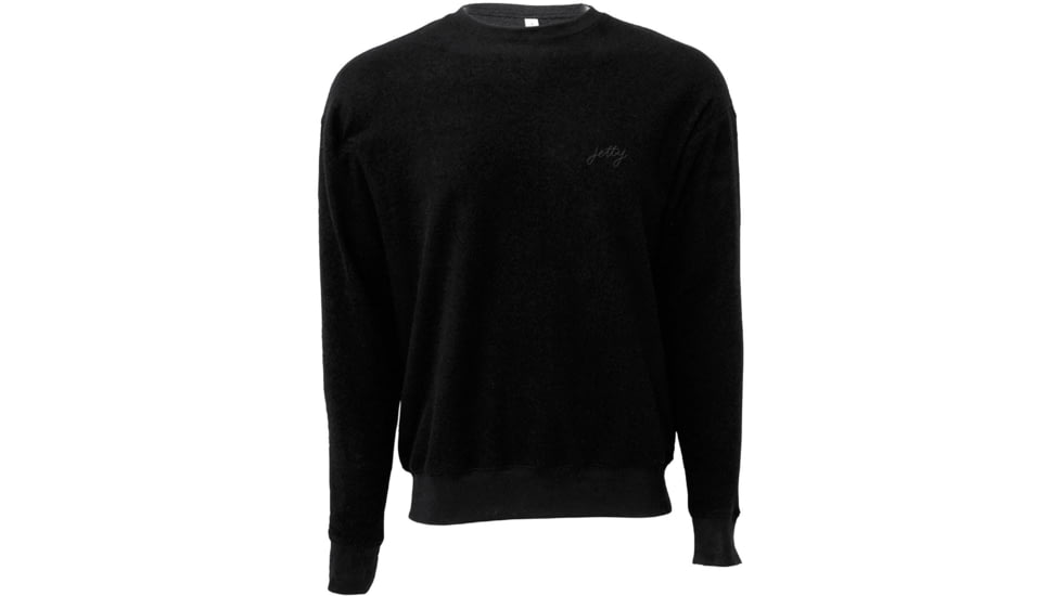 Jetty Mellow Crew - Womens, Black, Large, 29298