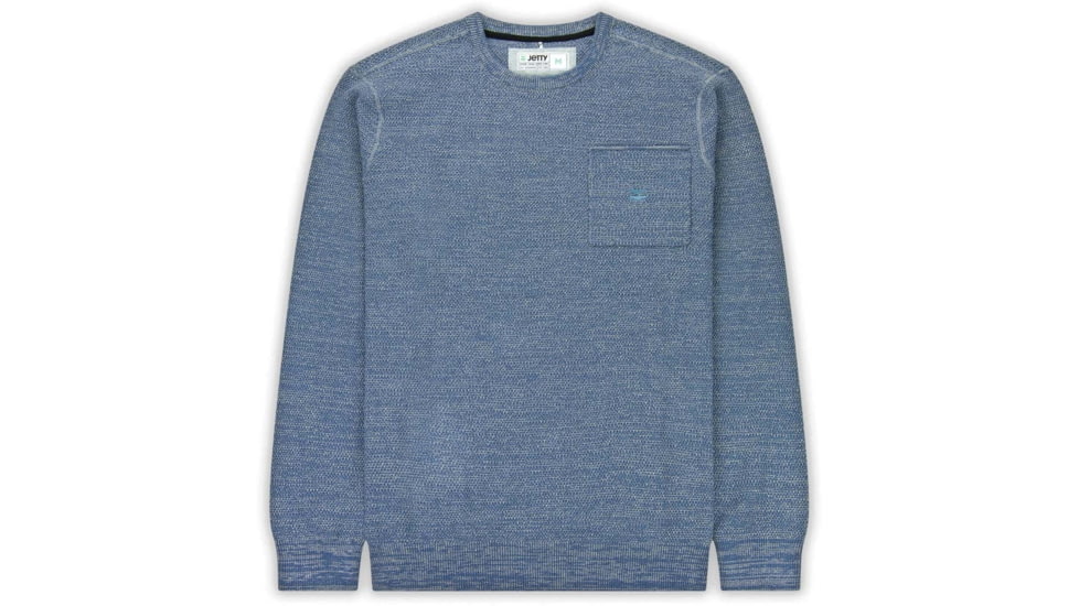 Jetty Mens Brine Sweater, Storm, 2XL, F24BRIN-M14005STR-XXL