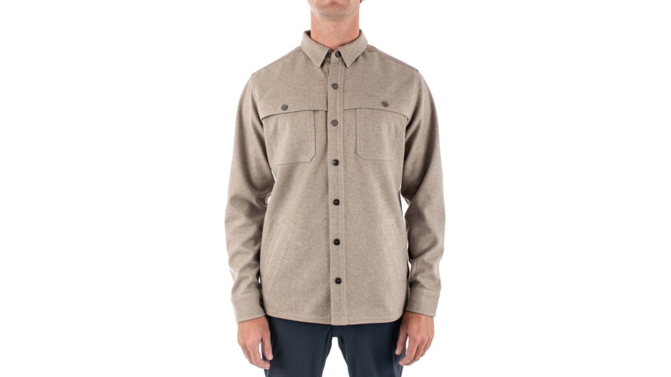Jetty Mens Maverick Jacshirt, Storm, Large, F24MAVE-M42002STR-L