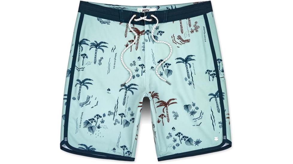 Jetty Mollusk 8 in Boardshort - Mens, Light Blue, 31, S22MOLL-MBLTB-31