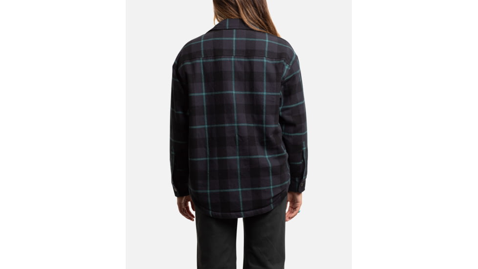 Jetty Nivean Flannel Jacket - Womens, Black, Medium, 27200