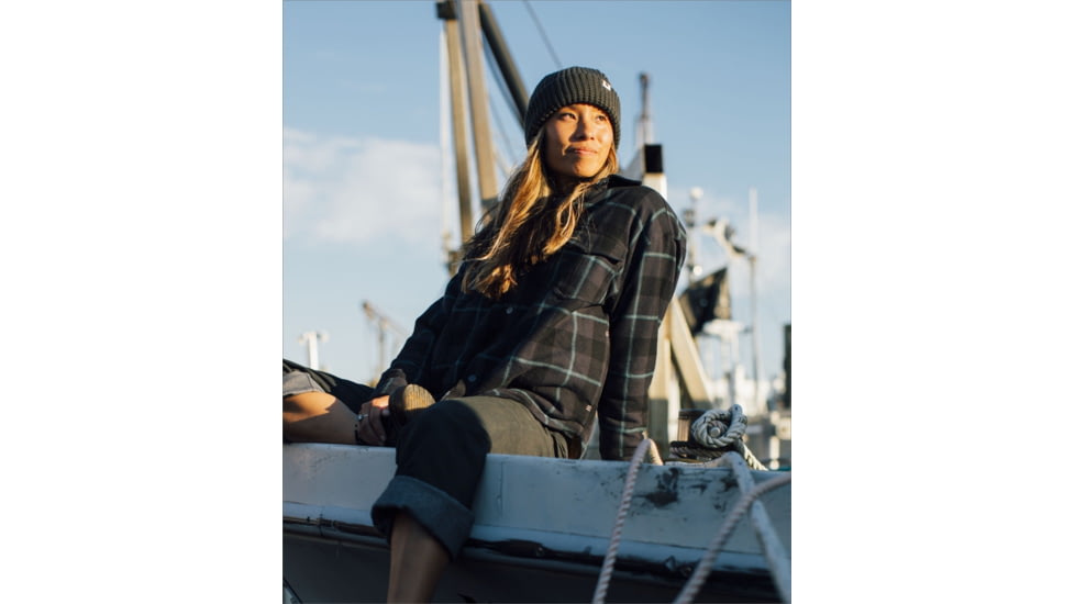 Jetty Nivean Flannel Jacket - Womens, Black, Medium, 27200