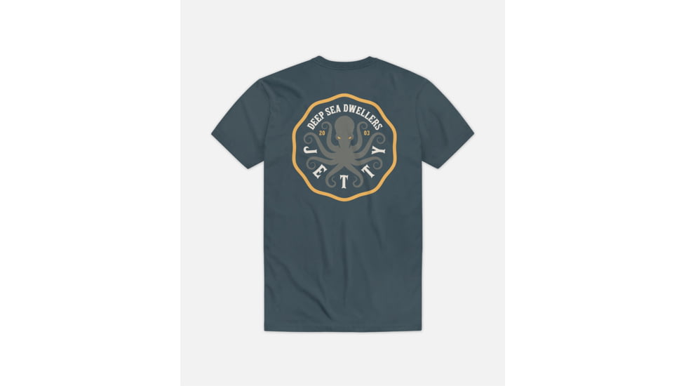 Jetty Octopod Tee - Mens, Indigo, Medium, 26219