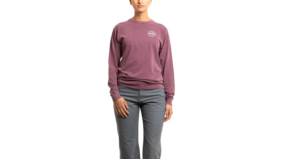 Jetty Piper Long Sleeve Tee - Womens, Mauve, Extra Small, 29207