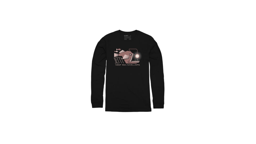 Jetty Anglerfish Long Sleeve Tee - Kids, Black, 2T, 29477