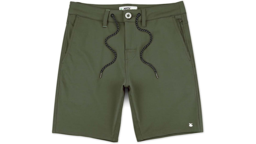 Jetty Traverse Utility Shorts - Mens, Military Green, 28, TRAVERS-MBMIL-28