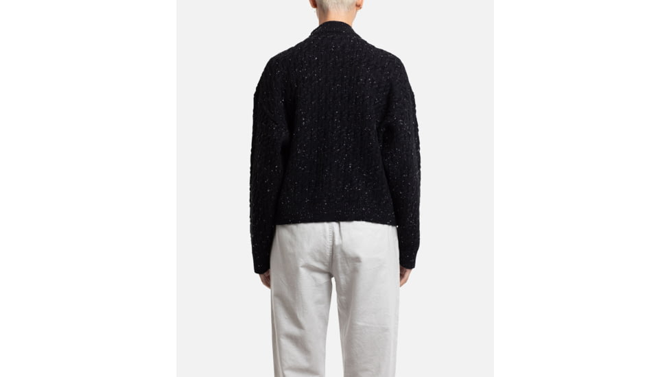 Jetty Wharf Cable Knit Sweater - Womens, Black, Extra Small, 27118