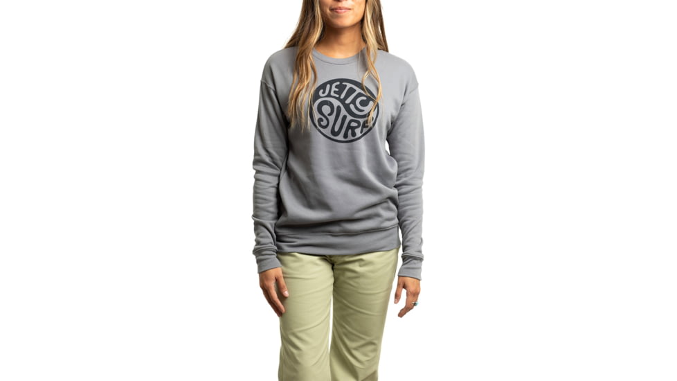 Jetty Yin Crew - Womens, Grey, Extra Large, 29276