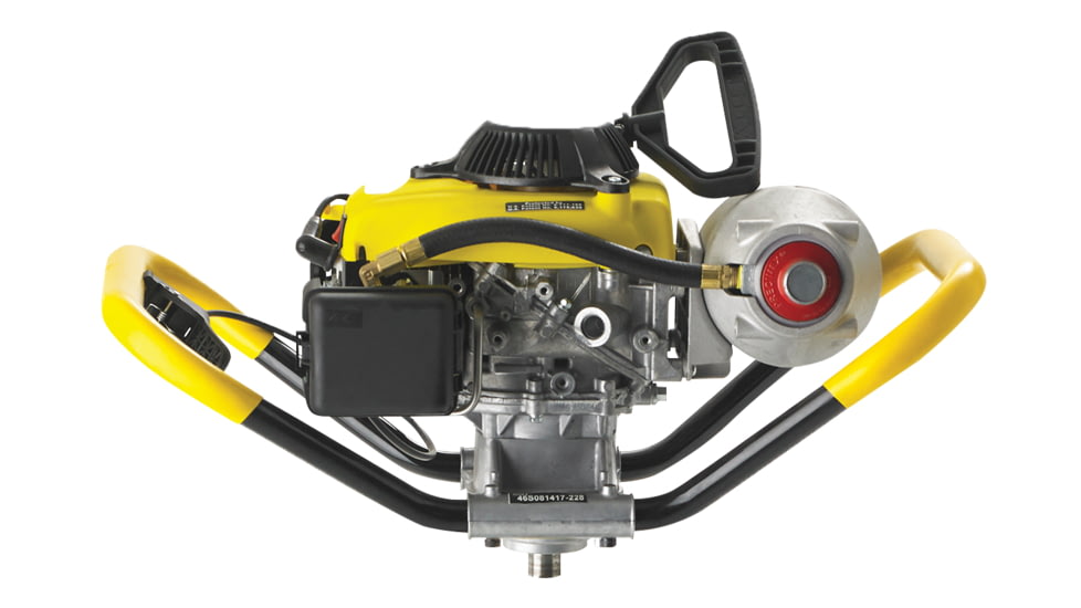 Jiffy 46X-Treme Propane 4-Stroke Powerhead Only, Yellow, Medium, 4600