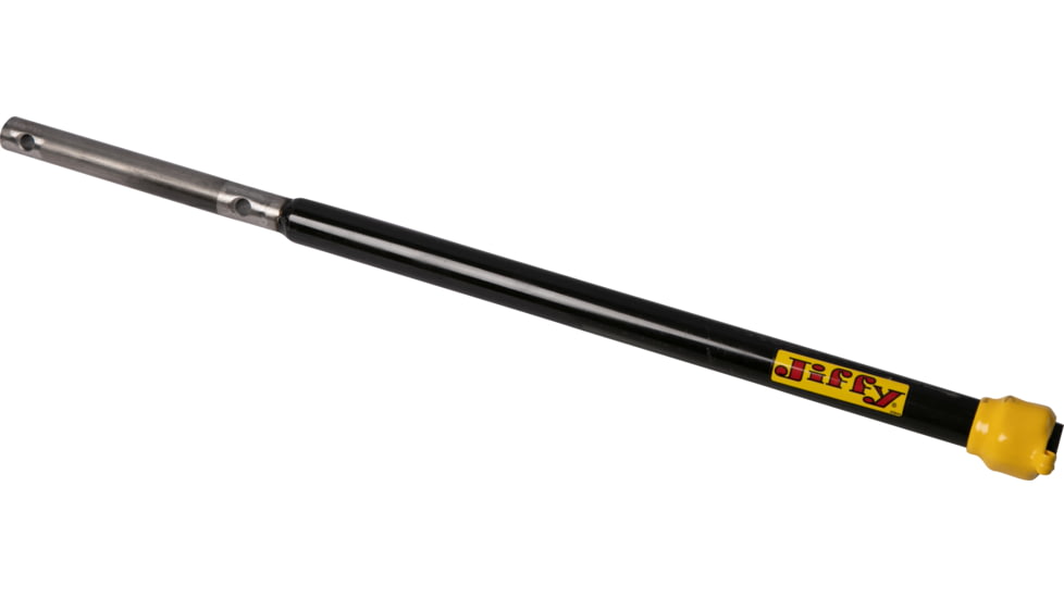 Jiffy Adjustable Length Extension Shaft, 18in and 24in, Yellow/Black, Medium, 4575