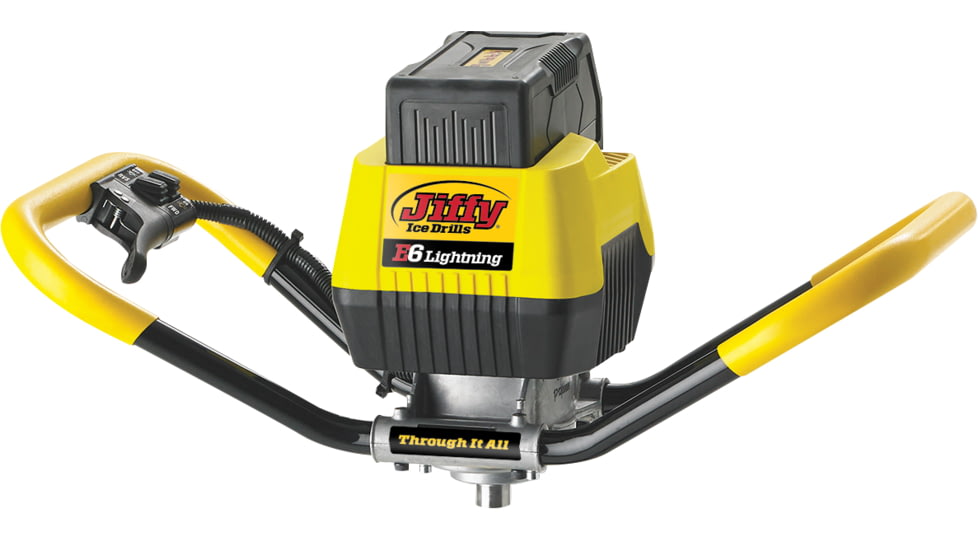 Jiffy E6 Lightning Electric Powerhead Only, Right Hand,, Yellow, Medium, 5606