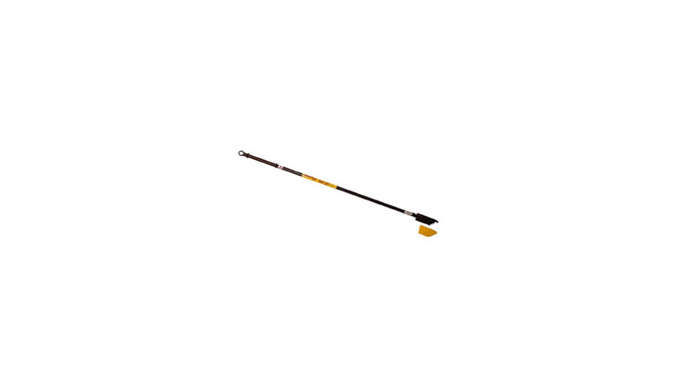 Jiffy Mille Lacs Ice Chisel, 52in, 1 pc, Yellow/Black, Medium, 3542