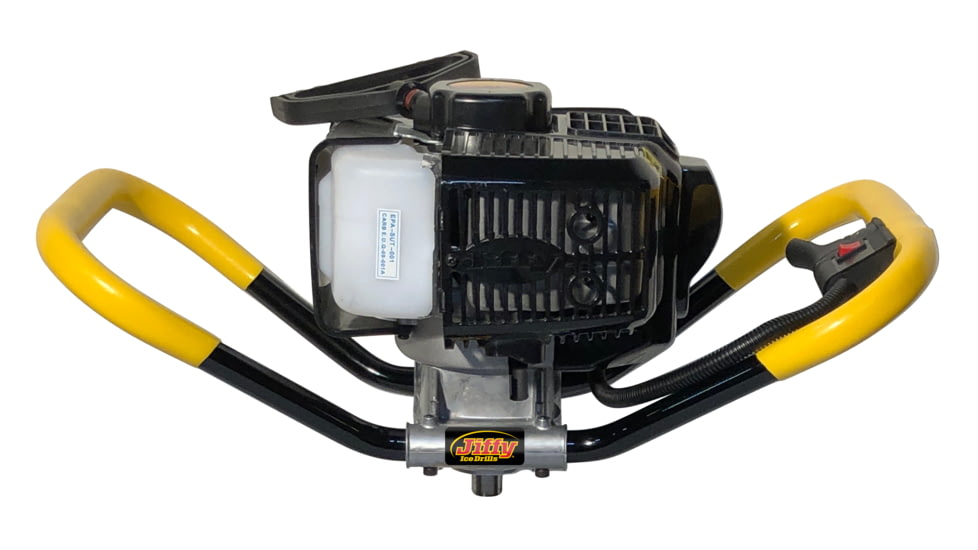 Jiffy Model 30 Gas 2 Stroke Powerhead Only, Yellow/Black, Medium, 1675-XT