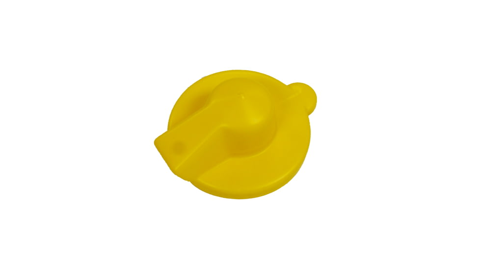 Jiffy Power Ice Drill Blade Protector, 6in, Yellow, Small, 3301