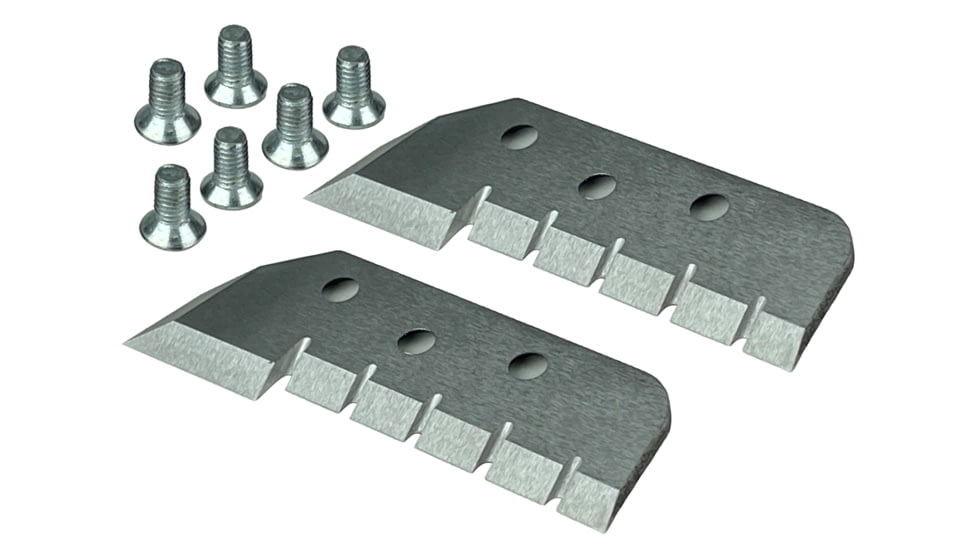 Jiffy Replacement Hand Auger Blades, Right Hand, 6in, Black, Small, 4676