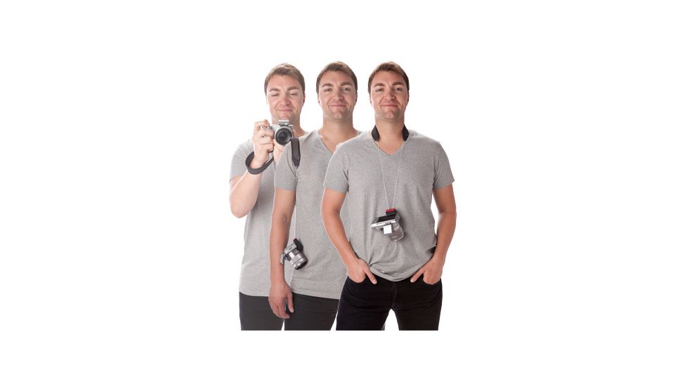 JOBY 3-Way Camera Strap, Charcoal JB01259-BWW