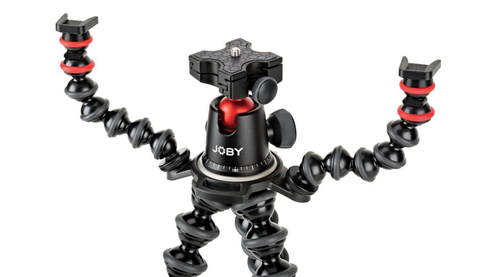 JOBY Gorilla Pod Rig Aluminum Tripod for DSLR Camera and Accessories, Black, JB01522