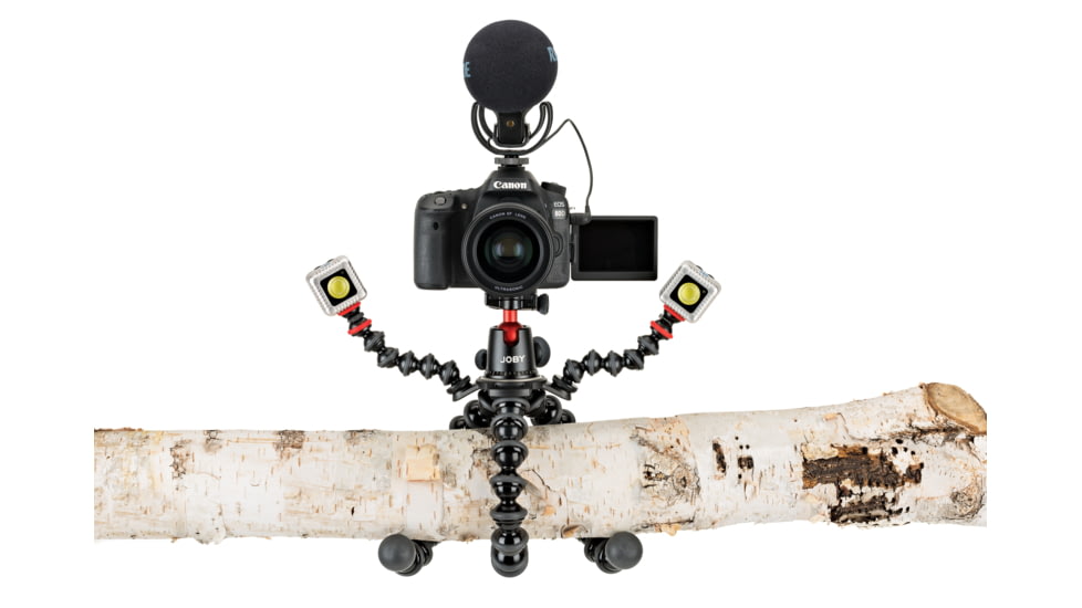 JOBY Gorilla Pod Rig Aluminum Tripod for DSLR Camera and Accessories, Black, JB01522