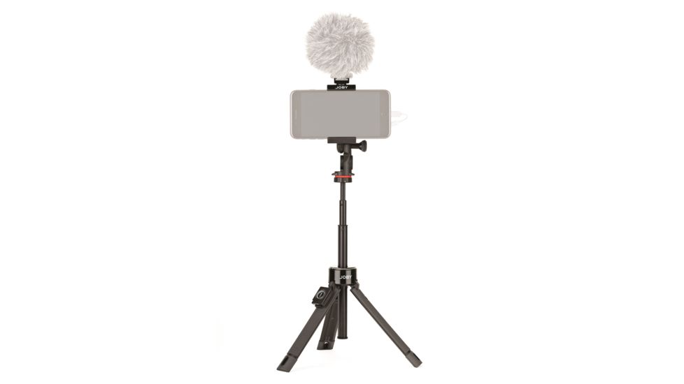 JOBY GripTight PRO TelePod Telescoping Tripod, w/Grip for Mobile Phones, Black, JB01534