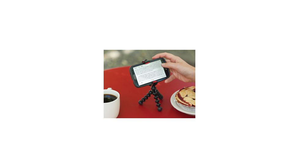 JOBY MPod Mini Stand, Black/Red JB01279