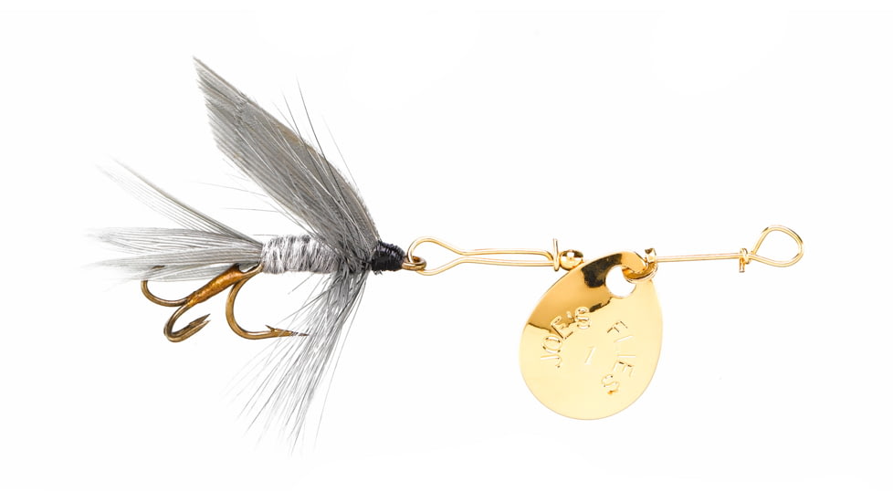 Joes Flies Short Striker Classic In-Line Spinner Fly, Sz 8, Blue Dun, 119-8