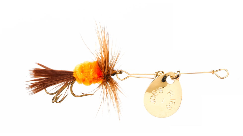 Joes Flies Short Striker Classic In-Line Spinner Fly, Sz 8, Cheez Tease, 169-8