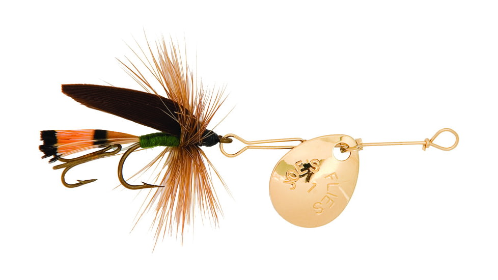 Joes Flies Short Striker Classic In-Line Spinner Fly, Sz 8, Favorite, 166-8