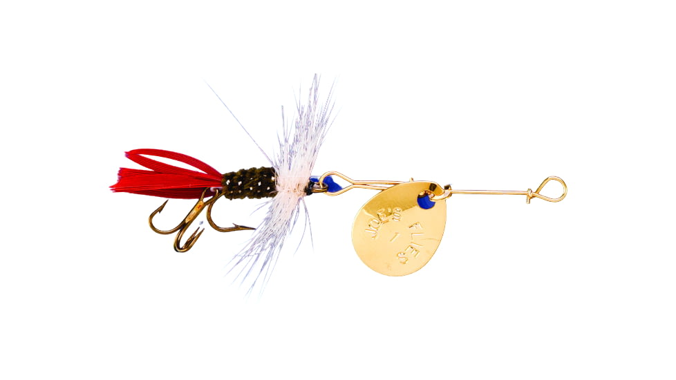 Joes Flies Short Striker Classic In-Line Spinner Fly, Sz 8, Trout Poacher, 234-8